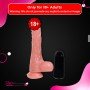 Super Flexible Sucker Base Realistic Vibrator RSV-067