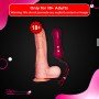 Sex Flesh MultiSpeed Maddox Realistic Vibrator with Suction V5 RSV-051
