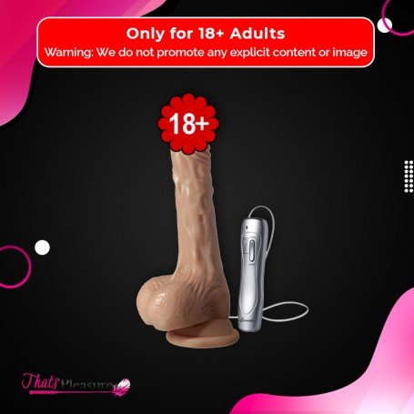 Sex Flesh MultiSpeed Maddox Realistic Vibrator with Suction V3 RSV-046