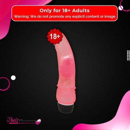 Ultra Slim Flexidick with vibrating Jelly RSV-035