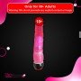 Long Tough Jelly Realistic Vibrator RSV-024