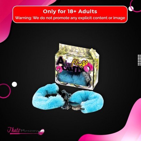Ankle Fluff Cuffs with Keys BDSM-012