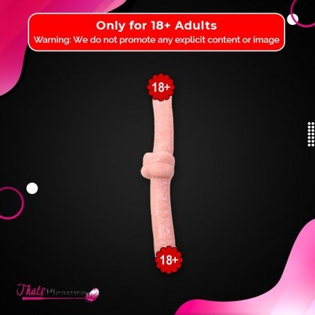 Realistic Double Dong Penis Shaped End Non Vibrator RSNV-015