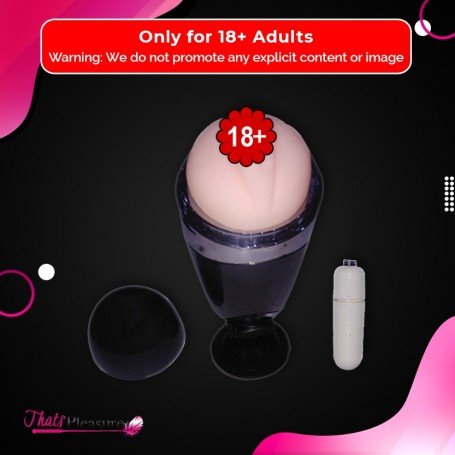 Super Pink Male Vibrating Male Stroker MS-047