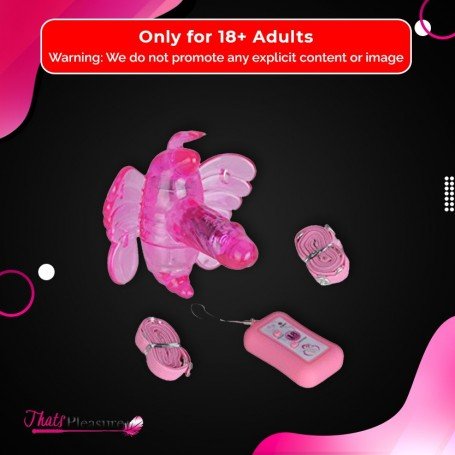 Butterfly Remote Control Strap On Vibrator SO-009