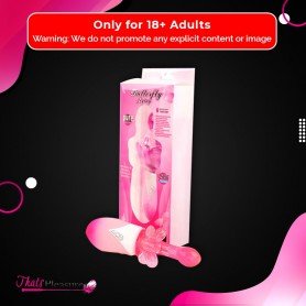 Butterfly Clitoris 6 Function Rotation Rabbit Vibrator RV-017