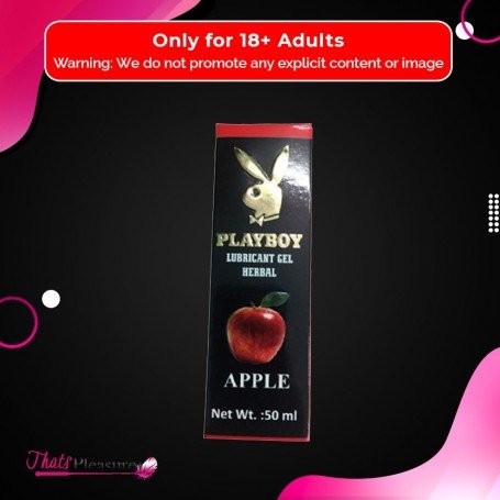 Playboy Lubricant Water Based Gel - Apple Flavoured CGS-032