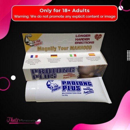 Prolong Plus Male Desensitizing Cream DTZ-020