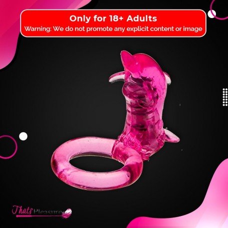 Dolphin Cock Ring Vibrator CR-005
