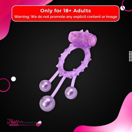 Vibrating Ball Banger Cock Ring Vibrator CR-007