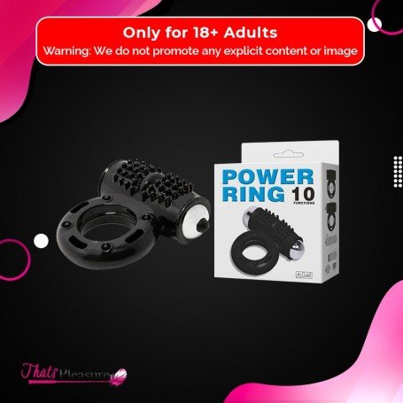 pretty love black power ring CR-021