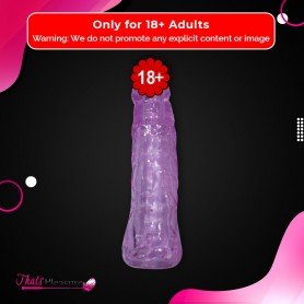 Outstretched Delay Crystal Penis Sleeve PES-015