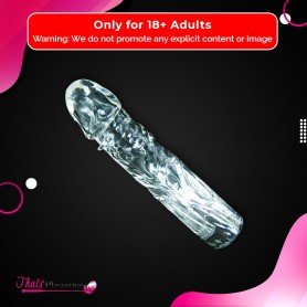 Full Ribbed Crystal Penis Sleeves PES-019