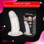 BRAVE MAN Crystal Penis Extension Sleeve PES-024