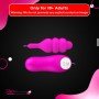 Purple Bullet Vibrator with 12 Vibration Settings BV-042