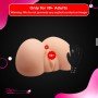 Baile Big Artificial Vagina with Double Hole and Vibration BAV-027
