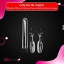 Fun Vibrator and Nipple Clamp Fiery Combo FV-018