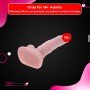 Bendable Realistic Non-vibrator with Suction Cup RSNV-030