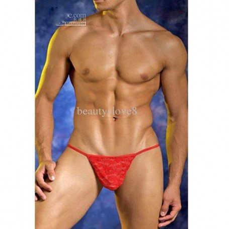  Sexy lace thong for men MLGST-014