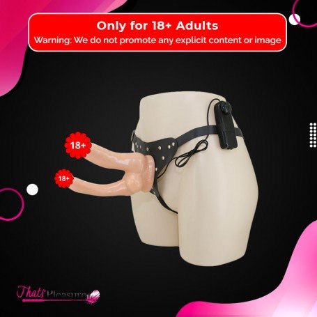 copy of Baile Ultra Harness 7-inch Strap-on with Multi-speed Vibrations SO-033