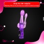 3 Multi-Vibrating and Rotating Rabbit Vibrator RV-052