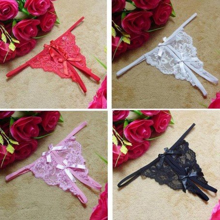 Open Crotch Thongs Seamless Underwear WLPT - 008